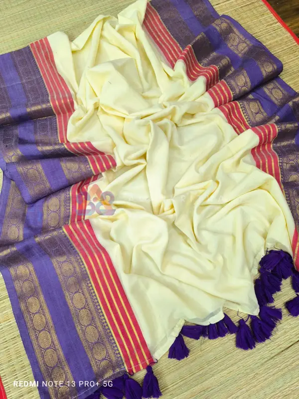 Mul Cotton Saree