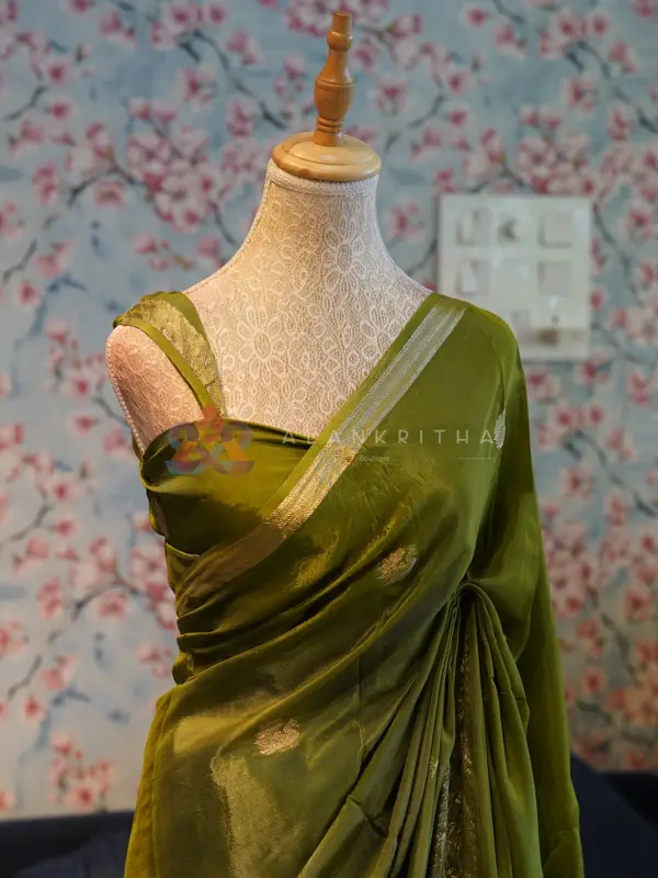 Viscose Russian Silk Saree