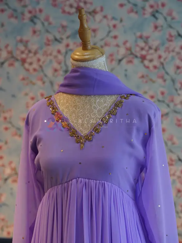 Lavender Aliacut Skirt