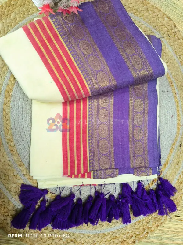 Mul Cotton Saree