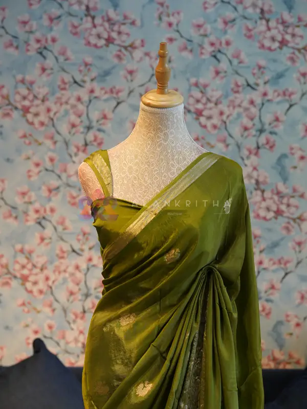 Viscose Russian Silk Saree